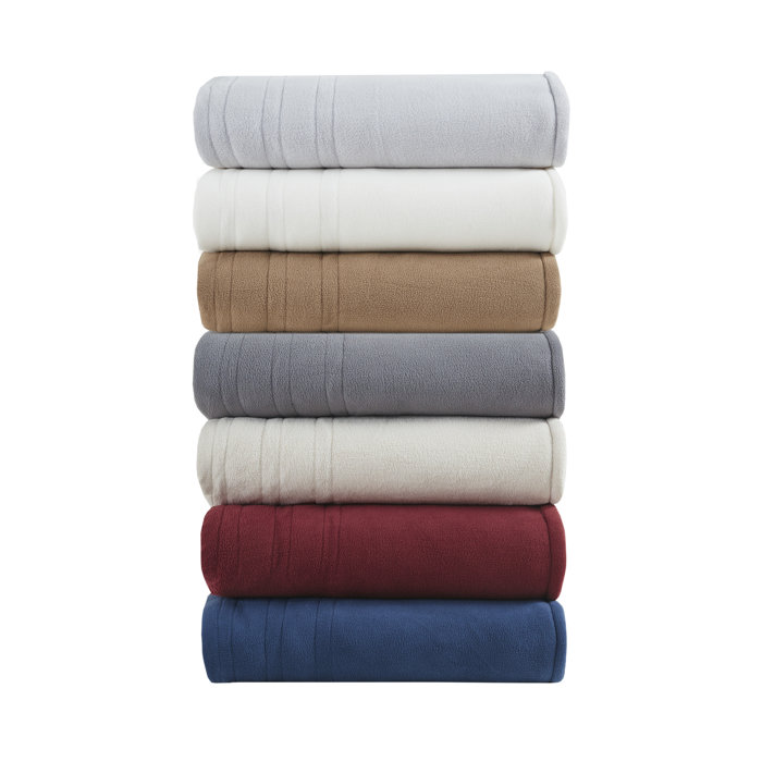 Serta Fleece to Sherpa Heated Blanket & Reviews Wayfair